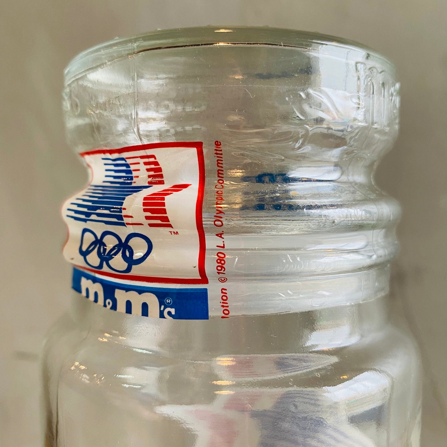 ▶︎▶︎SALE▶︎▶︎【1980s USA vintage】m&m's glass Jar