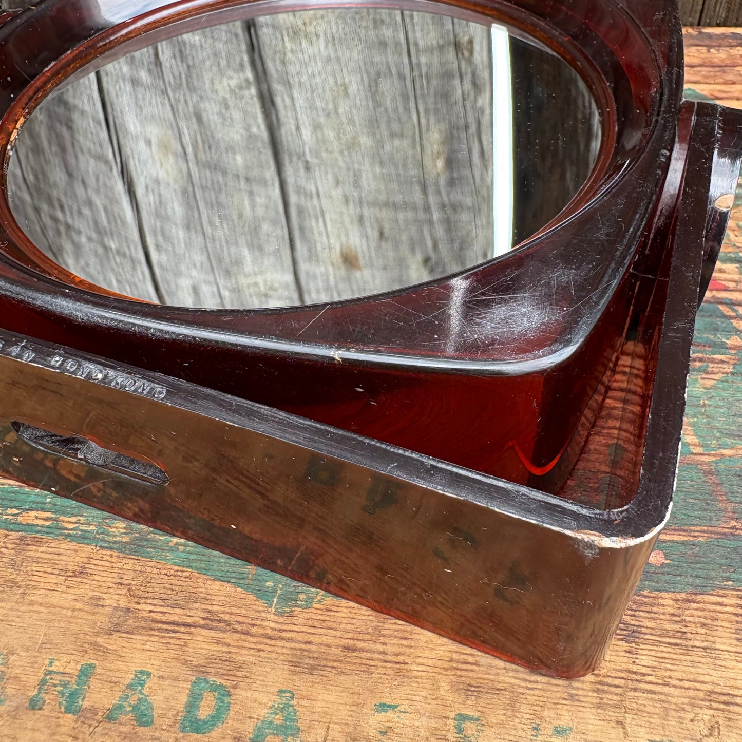【1970s USA vintage】Two way makeup mirror