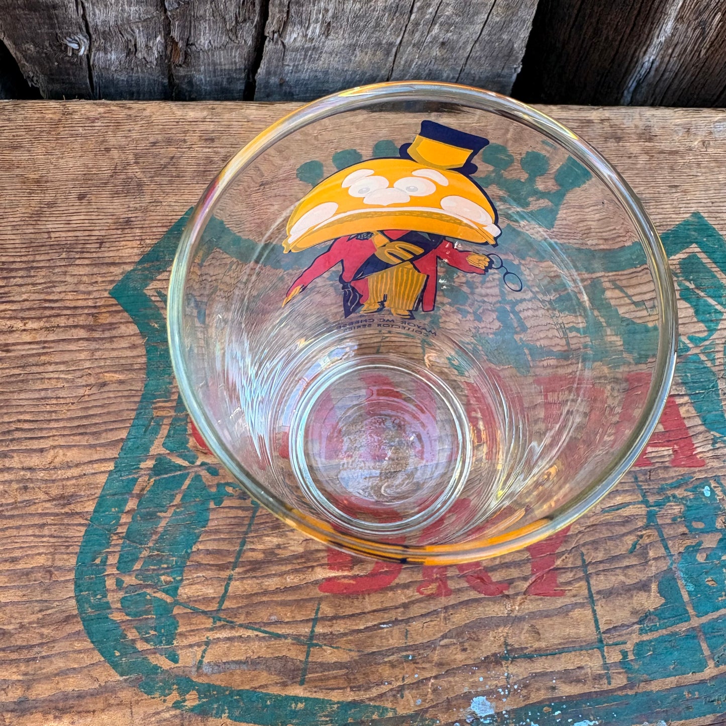▶︎▶︎SALE▶︎▶︎【1970s USA vintage】McDonald glass Mayor McCheess