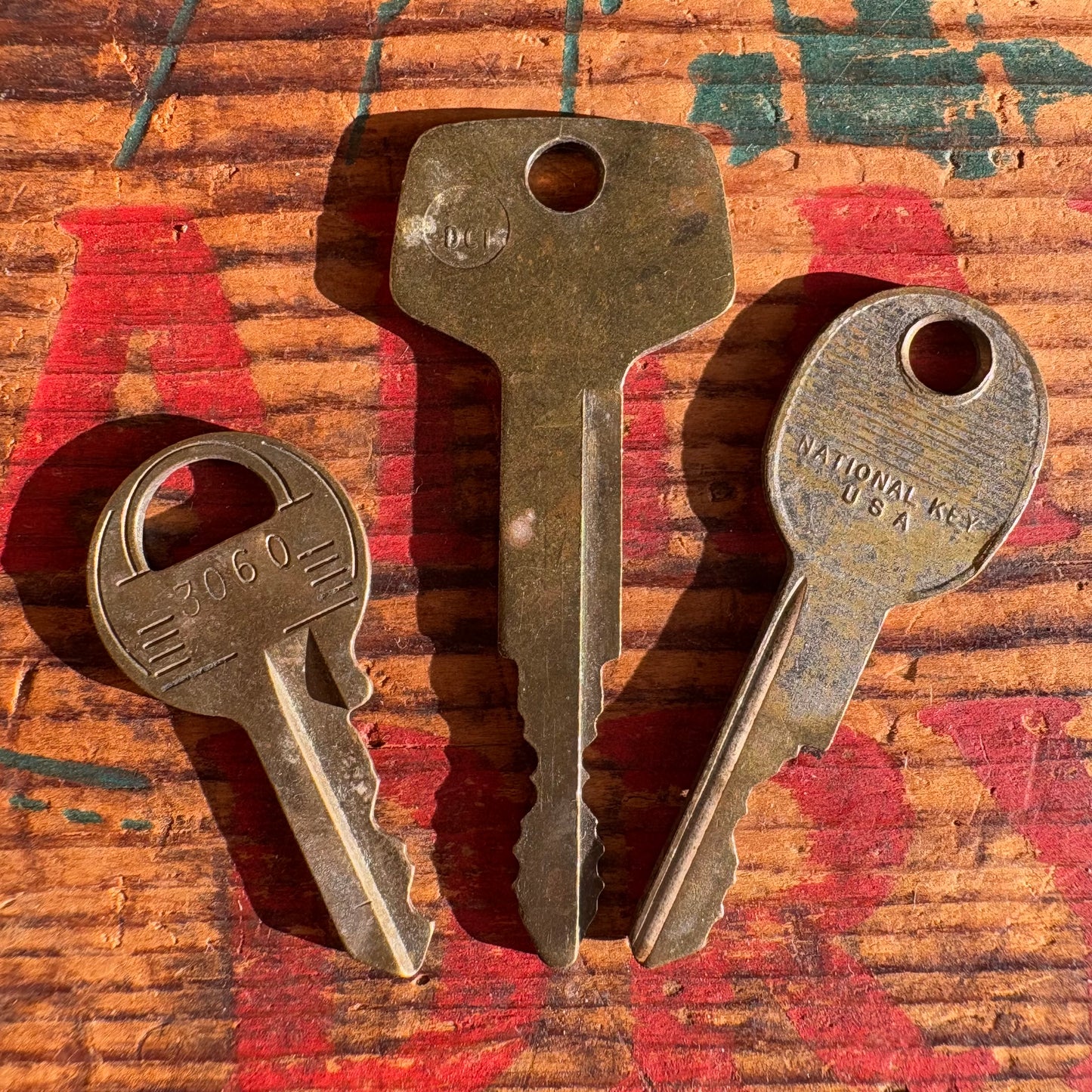 【USA vintage】 key set 1