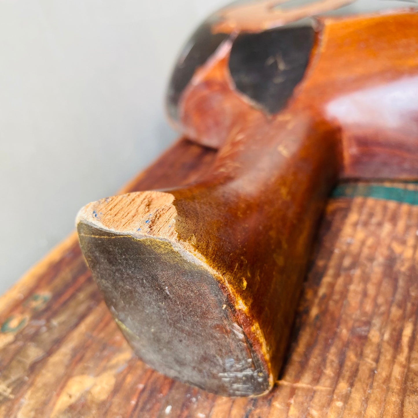 【vintage】handmade wood tray