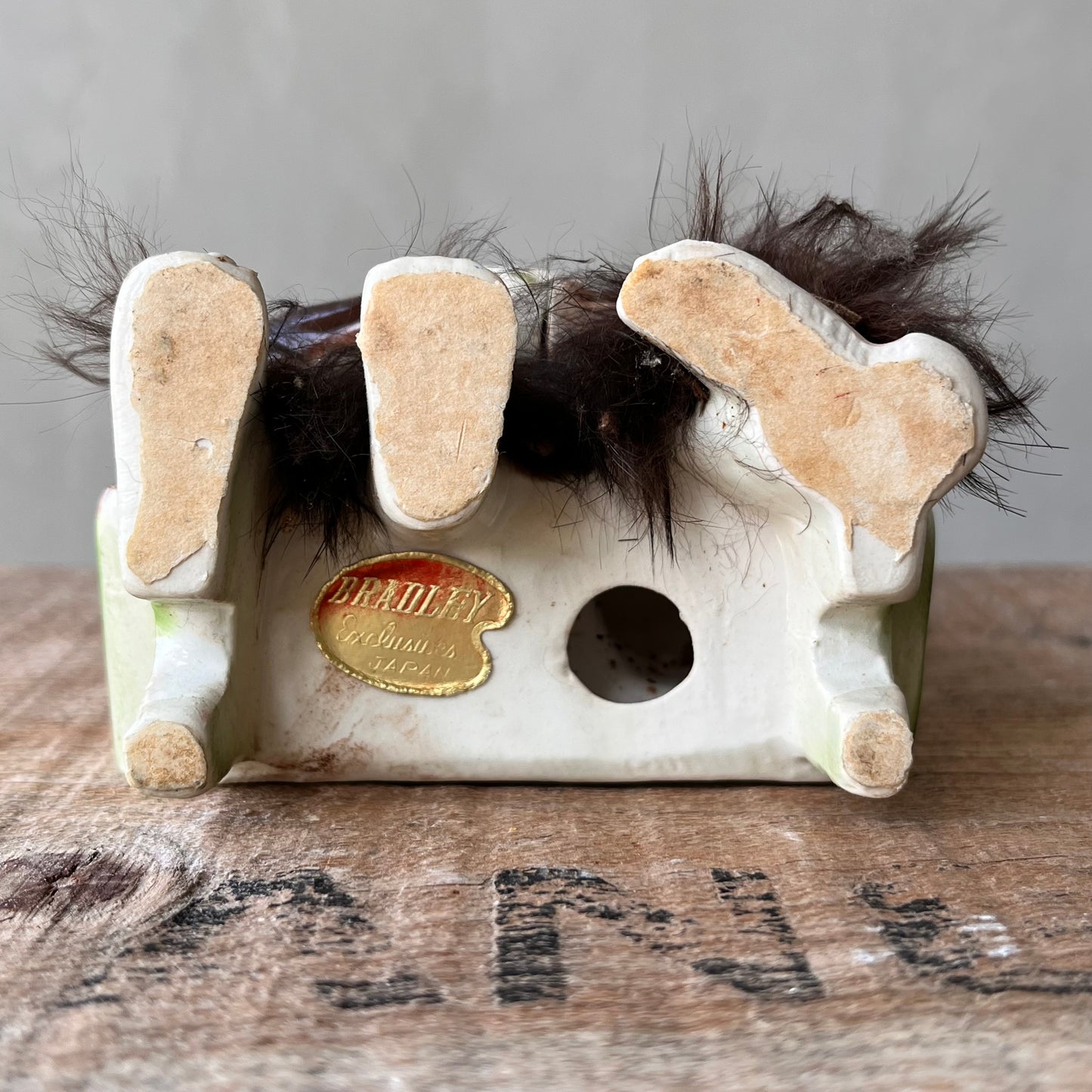 【USA vintage】50s Fuzzy Kiss Monkeys