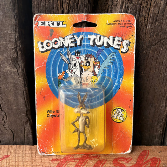 【1980s USA vintage】Looney Tunes Wile E. Coyote Figure