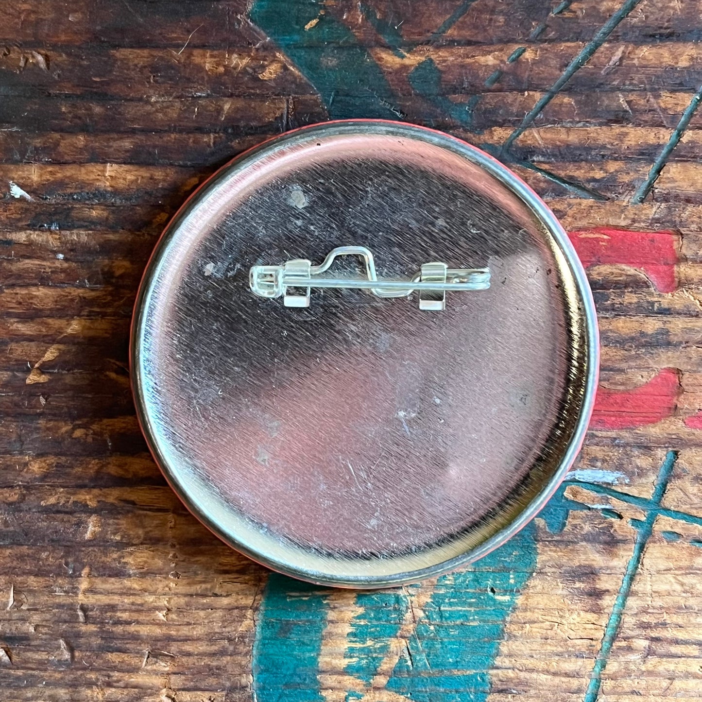 【USA vintage】缶バッジ Funtington Memorial Hospital