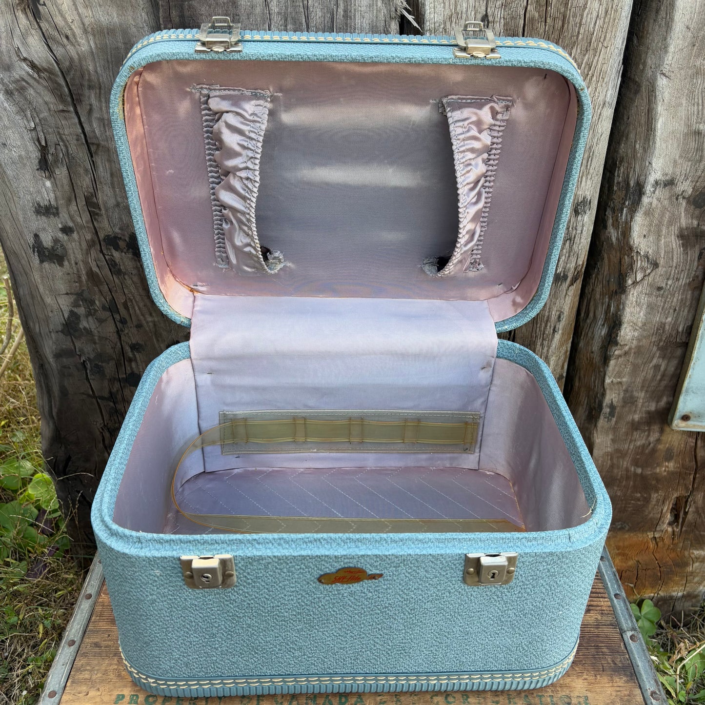 【USA vintage】 SKY-Flite train case