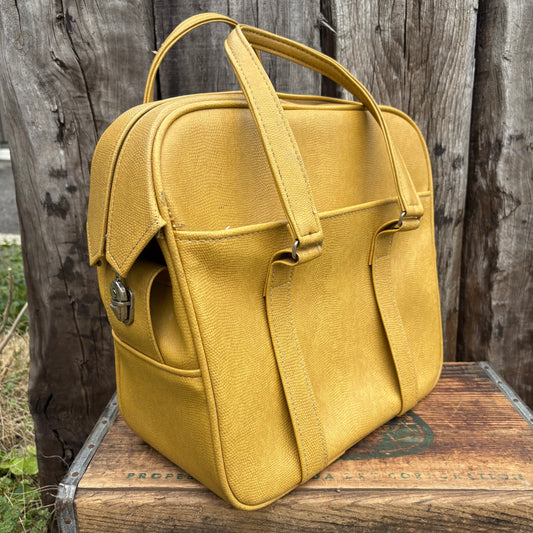 【1960s USA vintage】Samsonite Carry On Bag