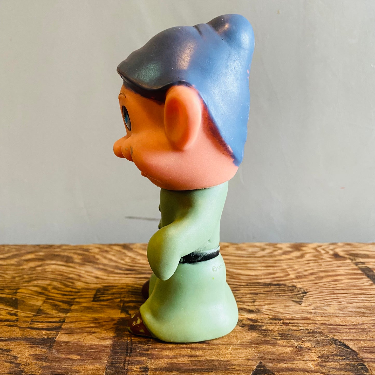 【1970s vintage】7人の小人 ソフビ (Dopey おとぼけ)