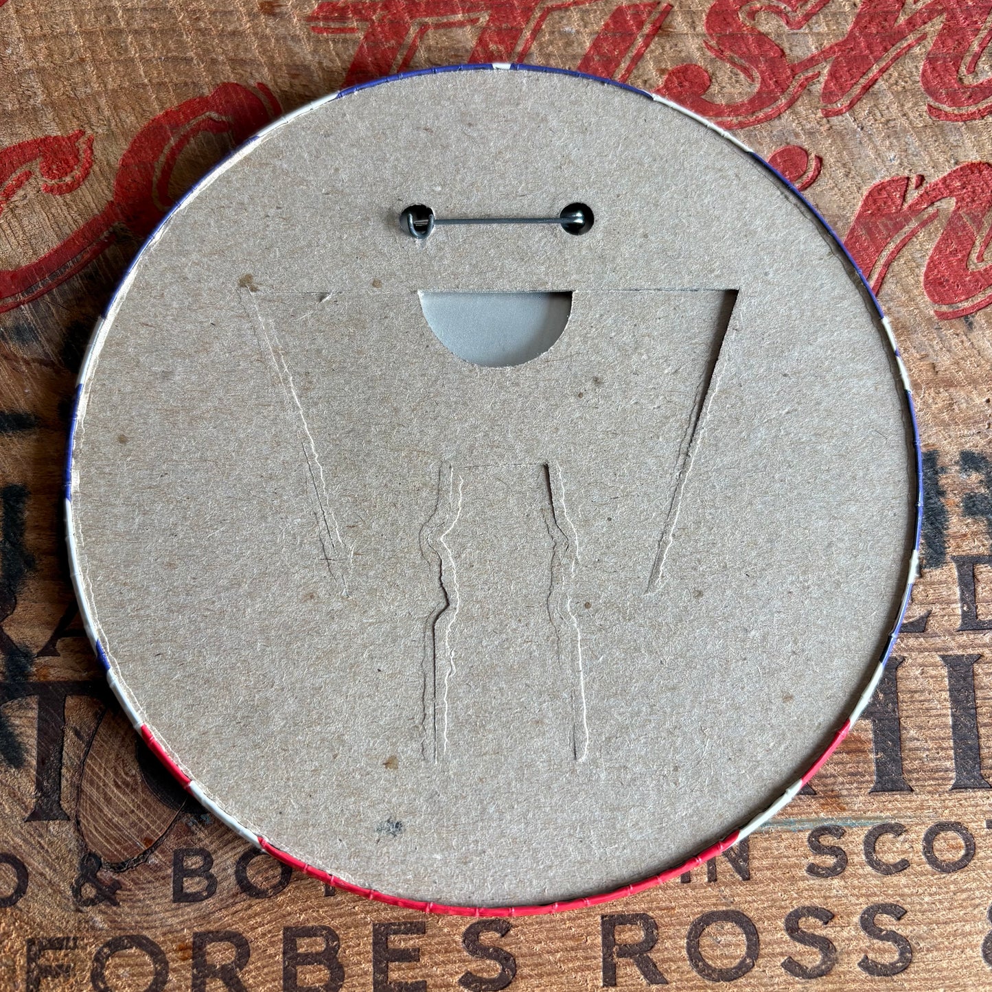 【1980s USA vintage】George Bush Patriotic Pinback Badge