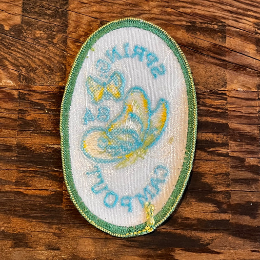 【USA vintage】ワッペン SPRING CAMPOUT ‘84