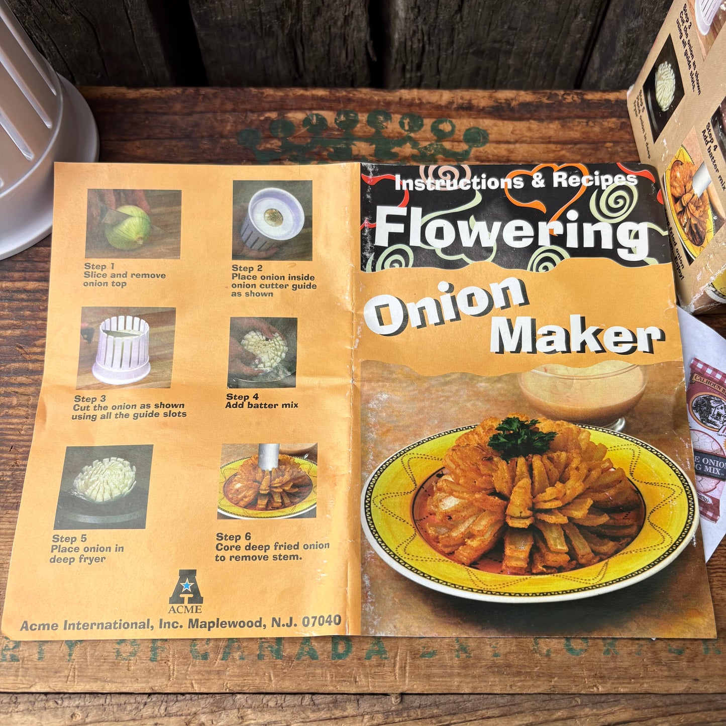 【1998】Flowering Onion Maker