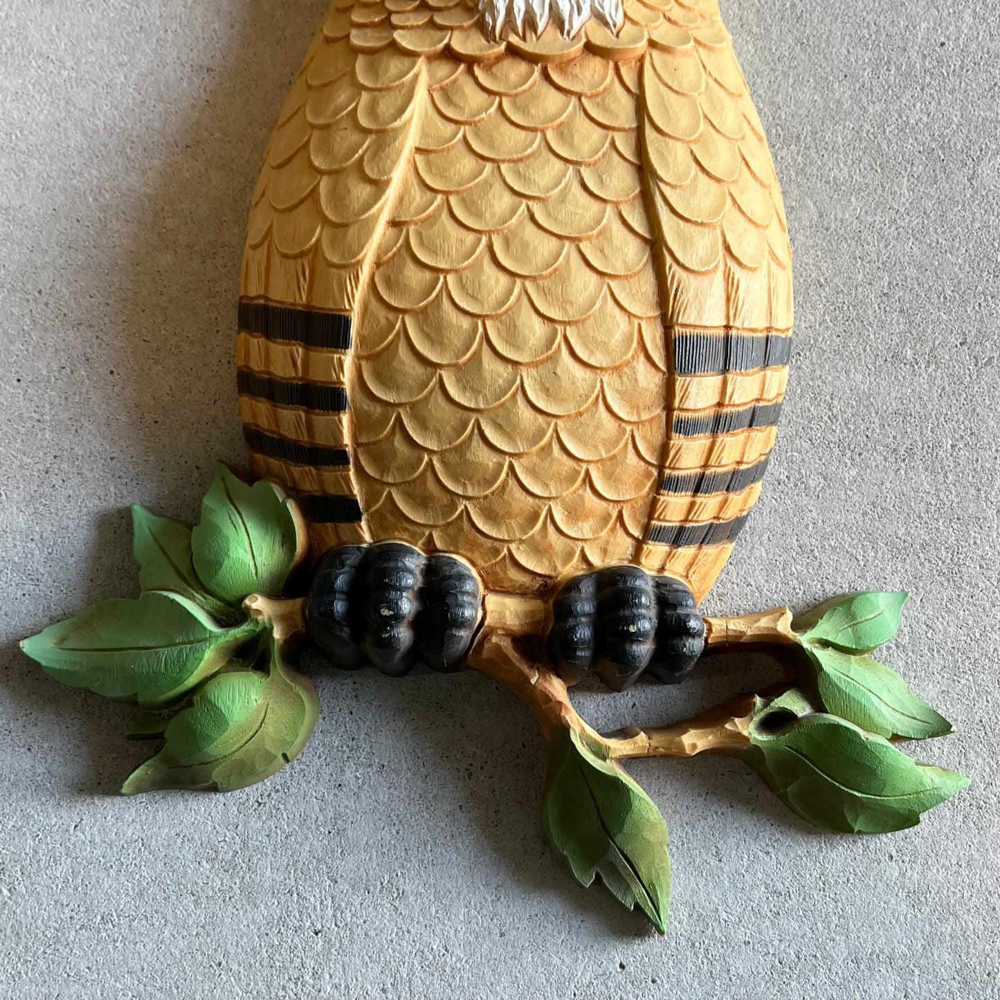 【70s USA vintage】HOMCO Owl Wall Deco フクロウ 壁飾り
