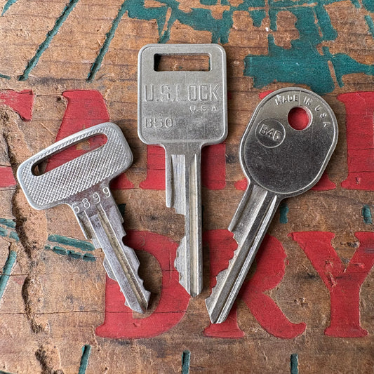 【USA vintage】 key set 1