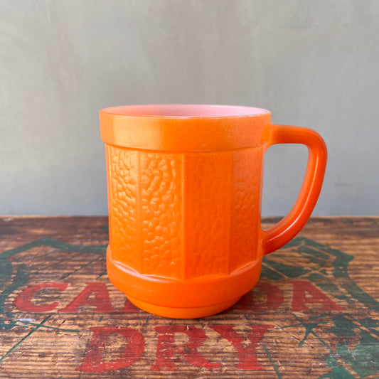 【USA vintage】FEDERAL マグカップ オレンジ