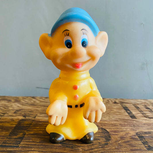 【1970s vintage】7人の小人 ソフビ (Bashful てれすけ)