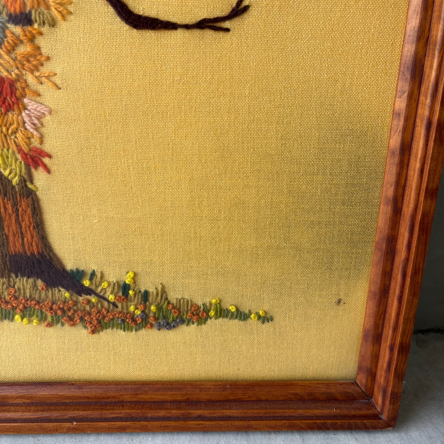 【USA vintage】Flower wall deco