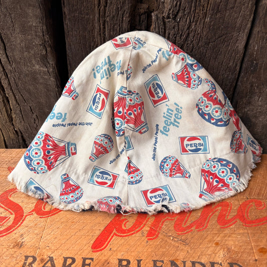 【1970s vintage】Pepsi “Feelin’ Free!” hat Sears GIRLS