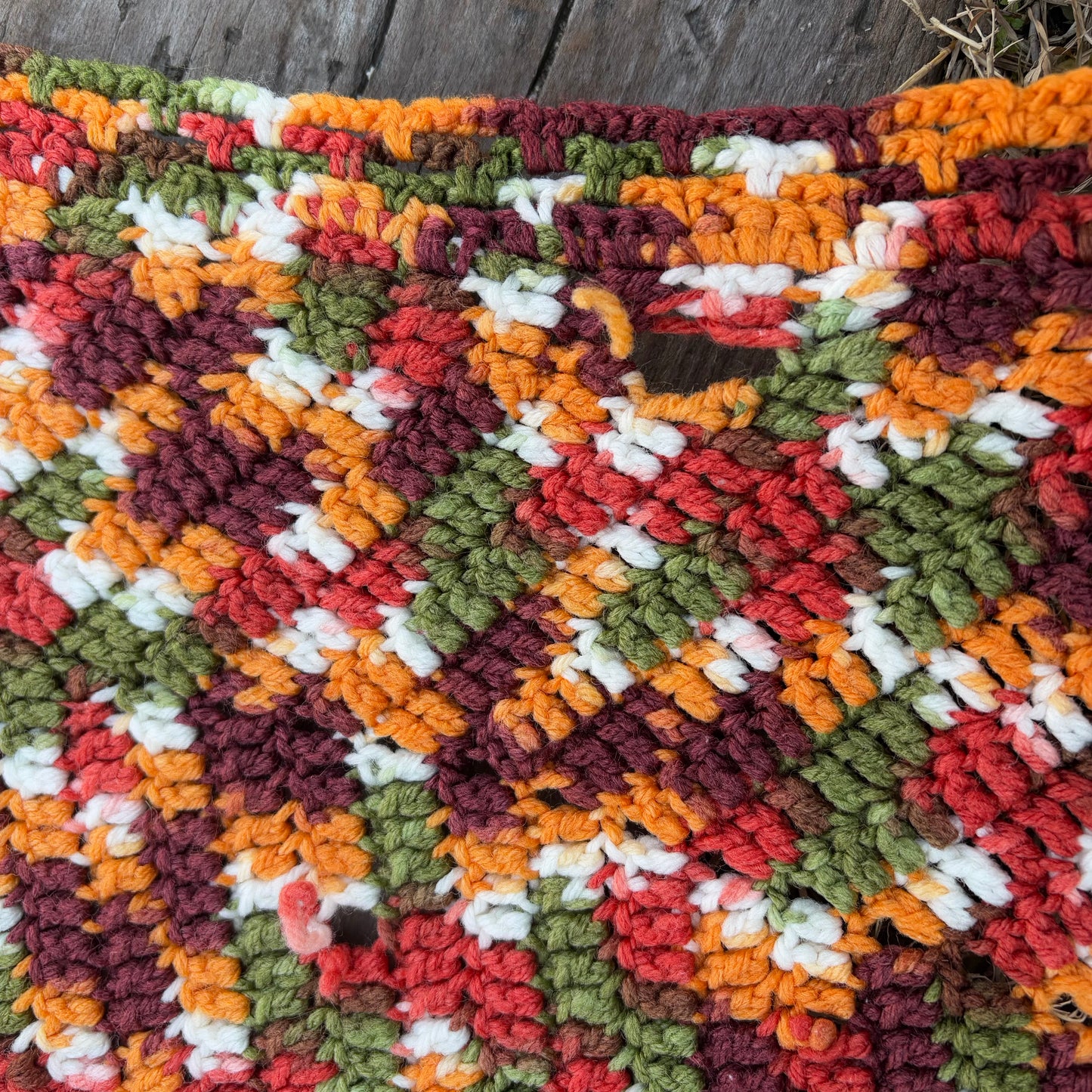 【USA vintage】granny blanket