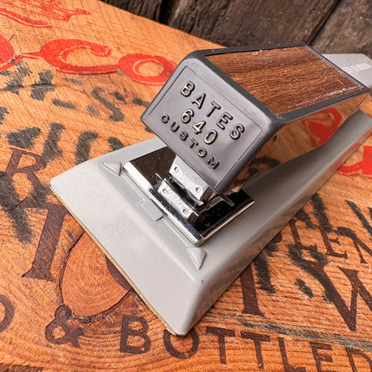 【USA vintage】BATES 640 Stapler Office Tool