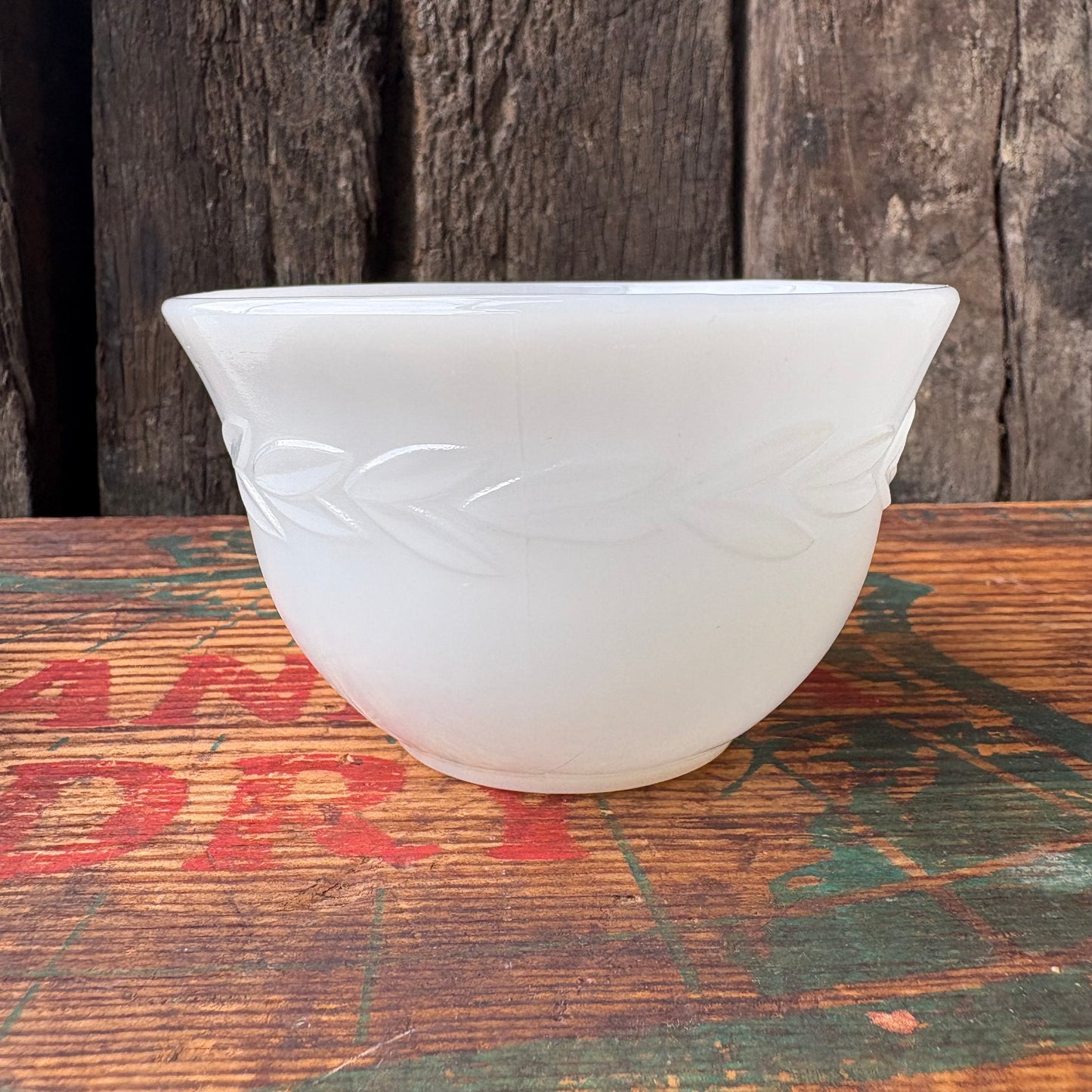 【USA vintage】Fire-King Grey Laurel Cup & Saucer