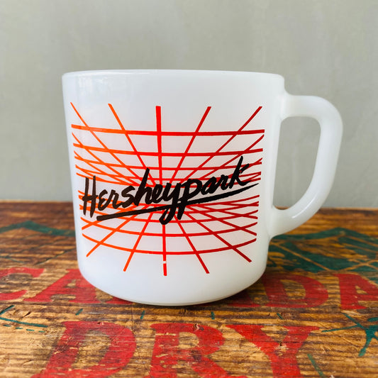 【1977- USA vintage】Fire-King mug Hershey park