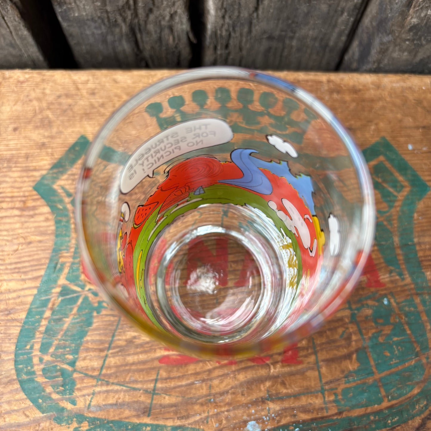 【1980s USA vintage】McDonald ×PEANUTS CAMP SNOOPY COLLRCTION glass 2