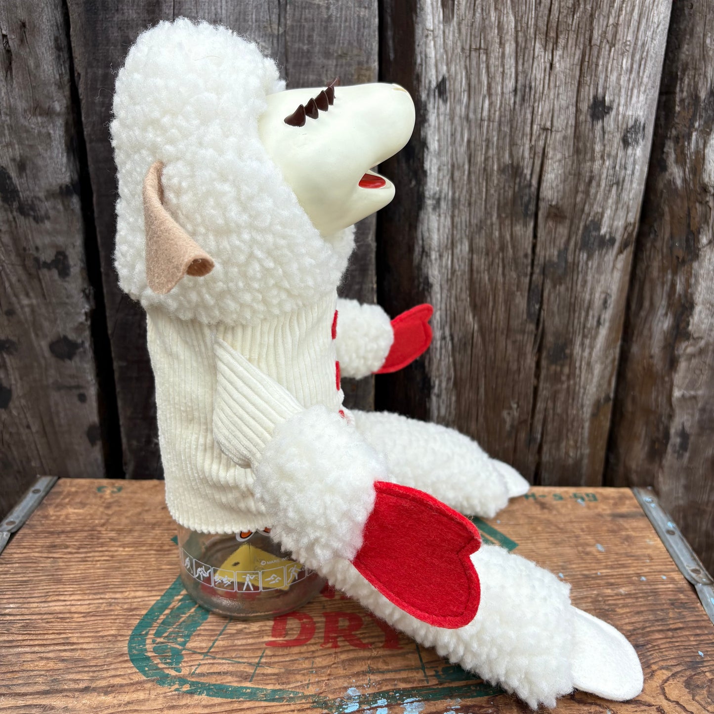 【1993 USA 】PLAYTECH Lamb Chop Hand Puppet