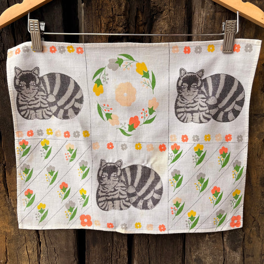 【USA vintage】 fabric CAT