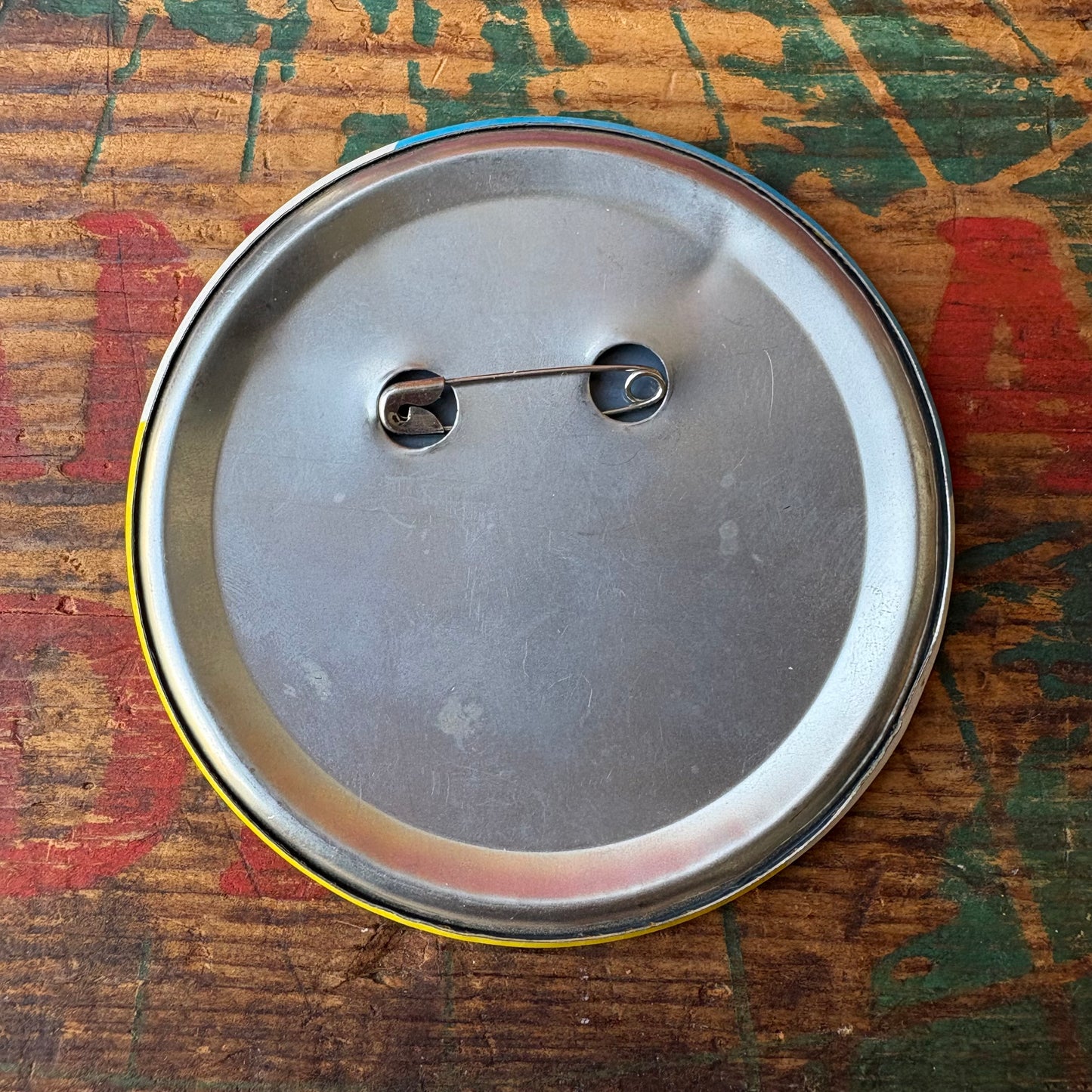 【USA vintage】PINBACK BUTTON 缶バッジ かたつむり