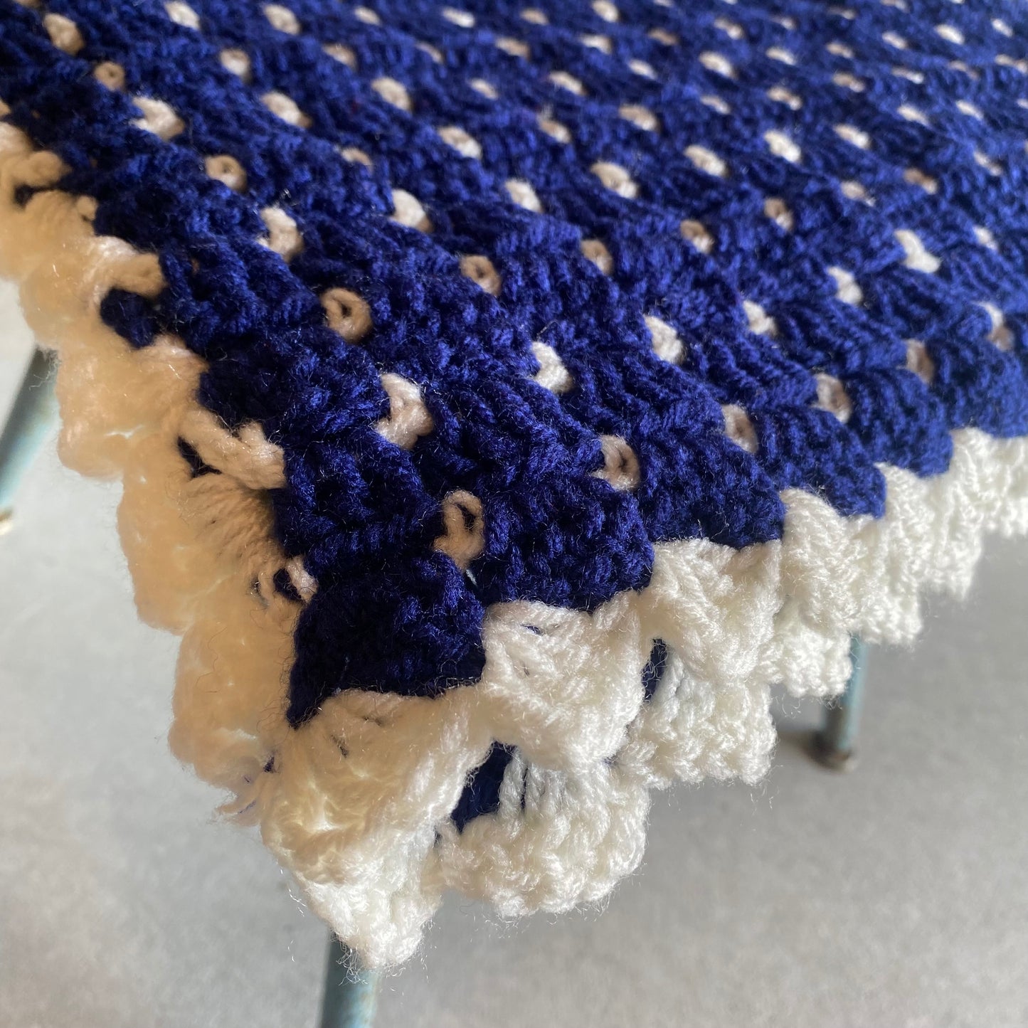 【USA vintage】knit cushion cover