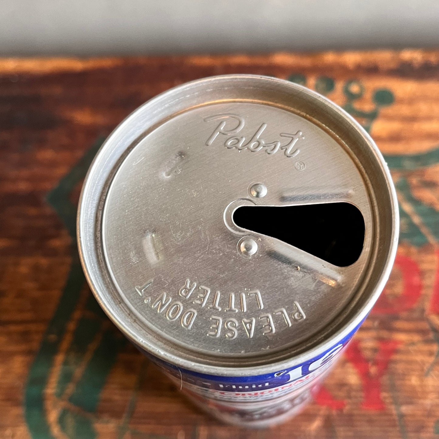 【USA vintage】Pabst Blue Ribbon Beer Can