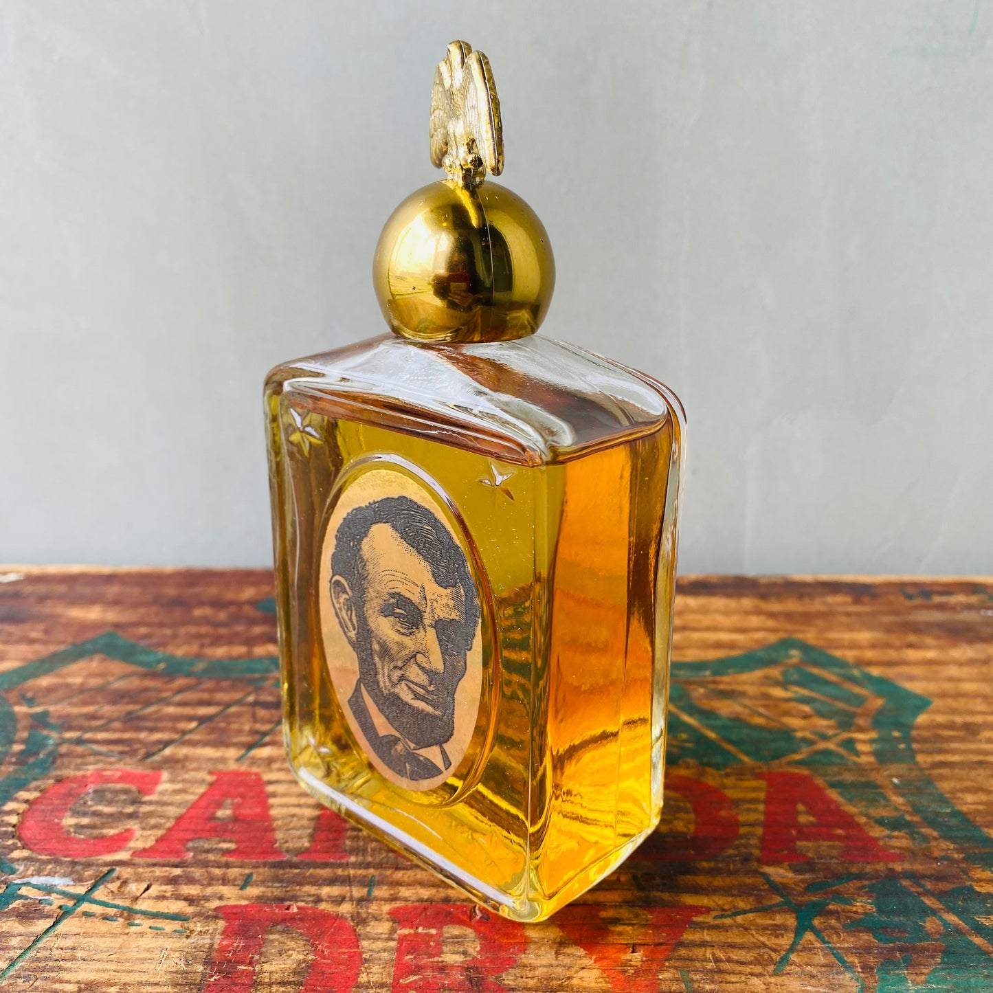 【USA vintage】AVON ABRAHAM LINCOLN bottle