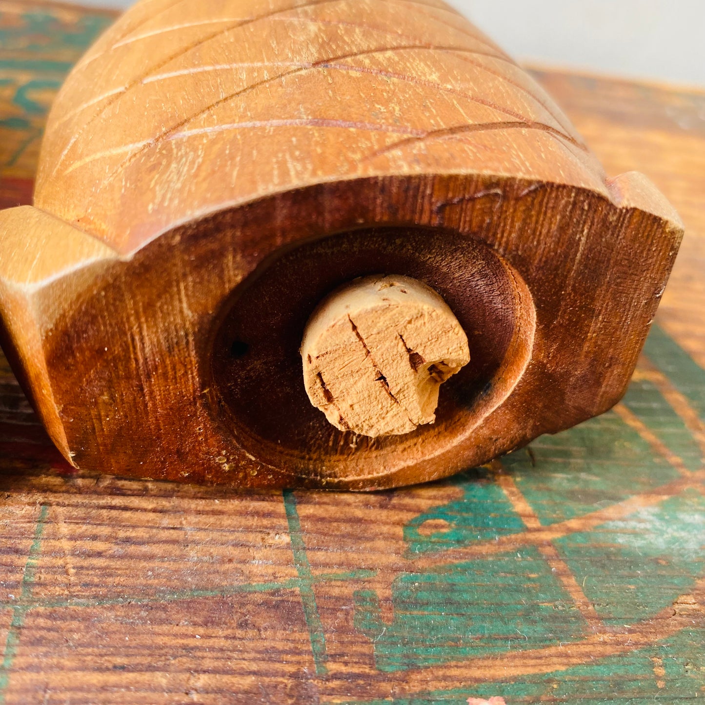 ▶︎▶︎SALE▶︎▶︎【vintage】wooden pineapple salt & pepper set