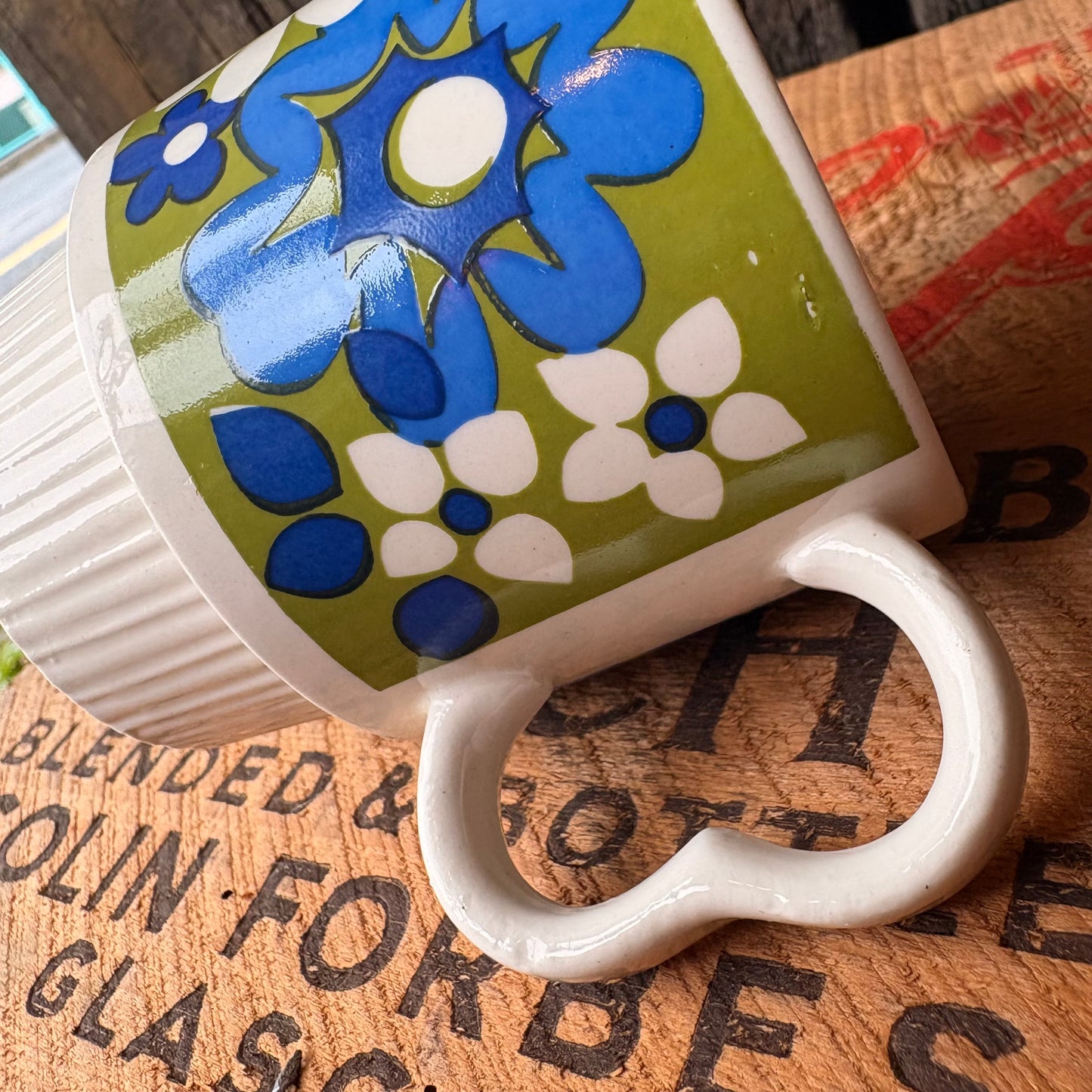 【1970s JAPAN vintage】stacking mugcup