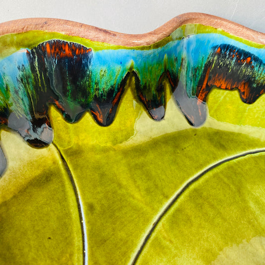 ▶︎▶︎SALE▶︎▶︎【1950s USA vintage】SANTA ANITA WARE serving bowl