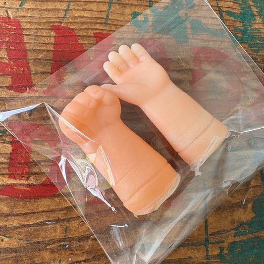【1970s-1980s Vintage】Doll Parts hands baby