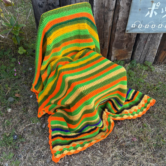 【USA vintage】granny blanket
