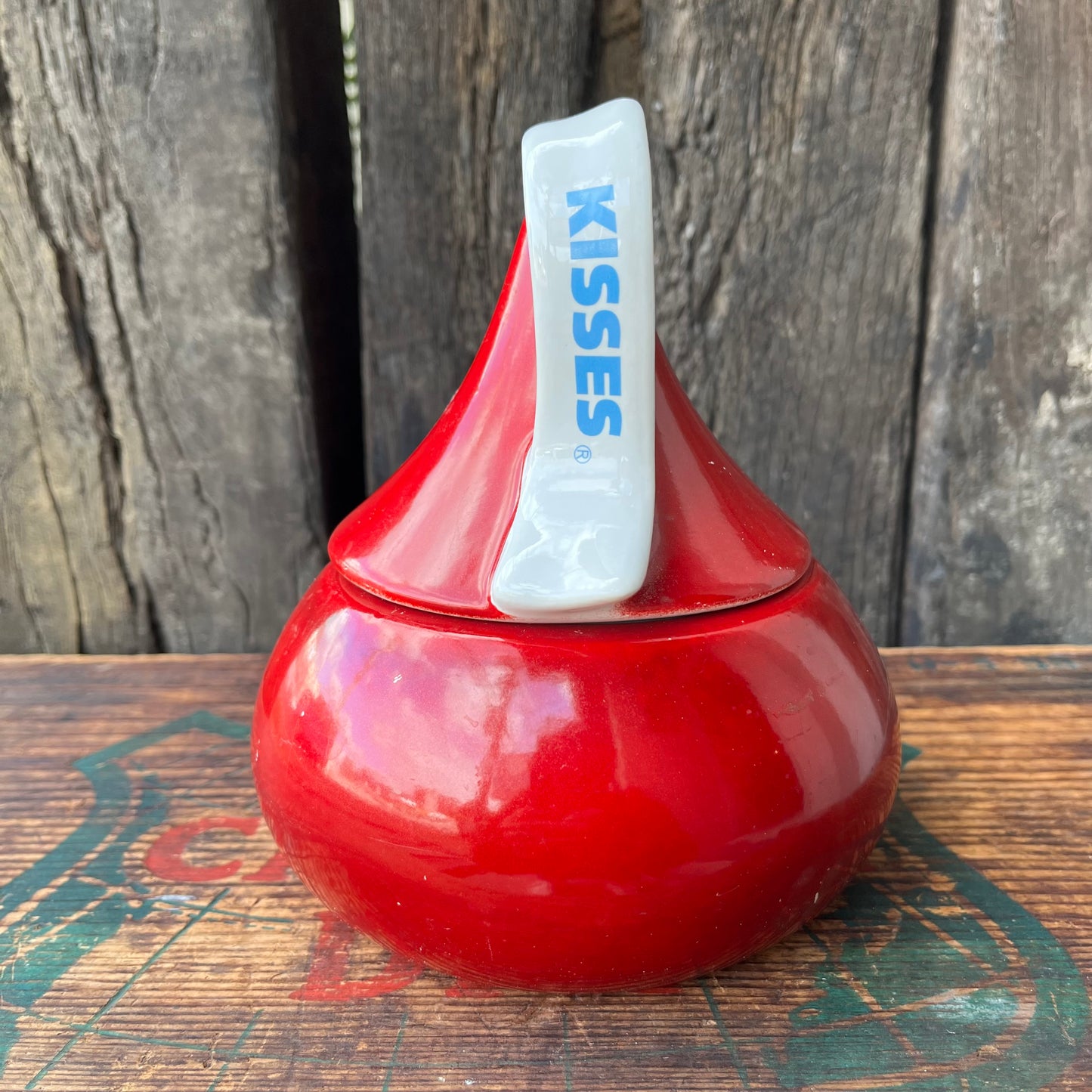 【USA vintage】HERSHEY’S KISSES Candy Dish