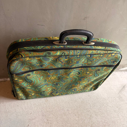 【1970s Japan vintage】Paisley Travel Bag