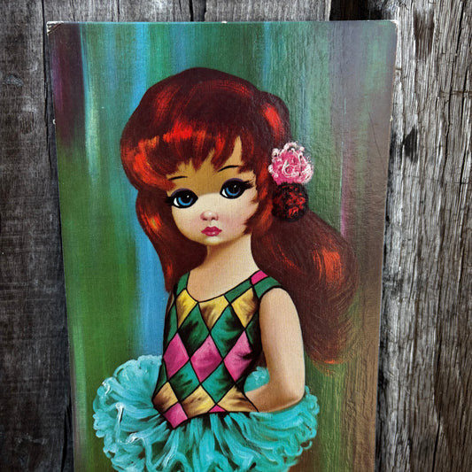 【1960s USA vintage】EDEN BIG EYES wall art 2