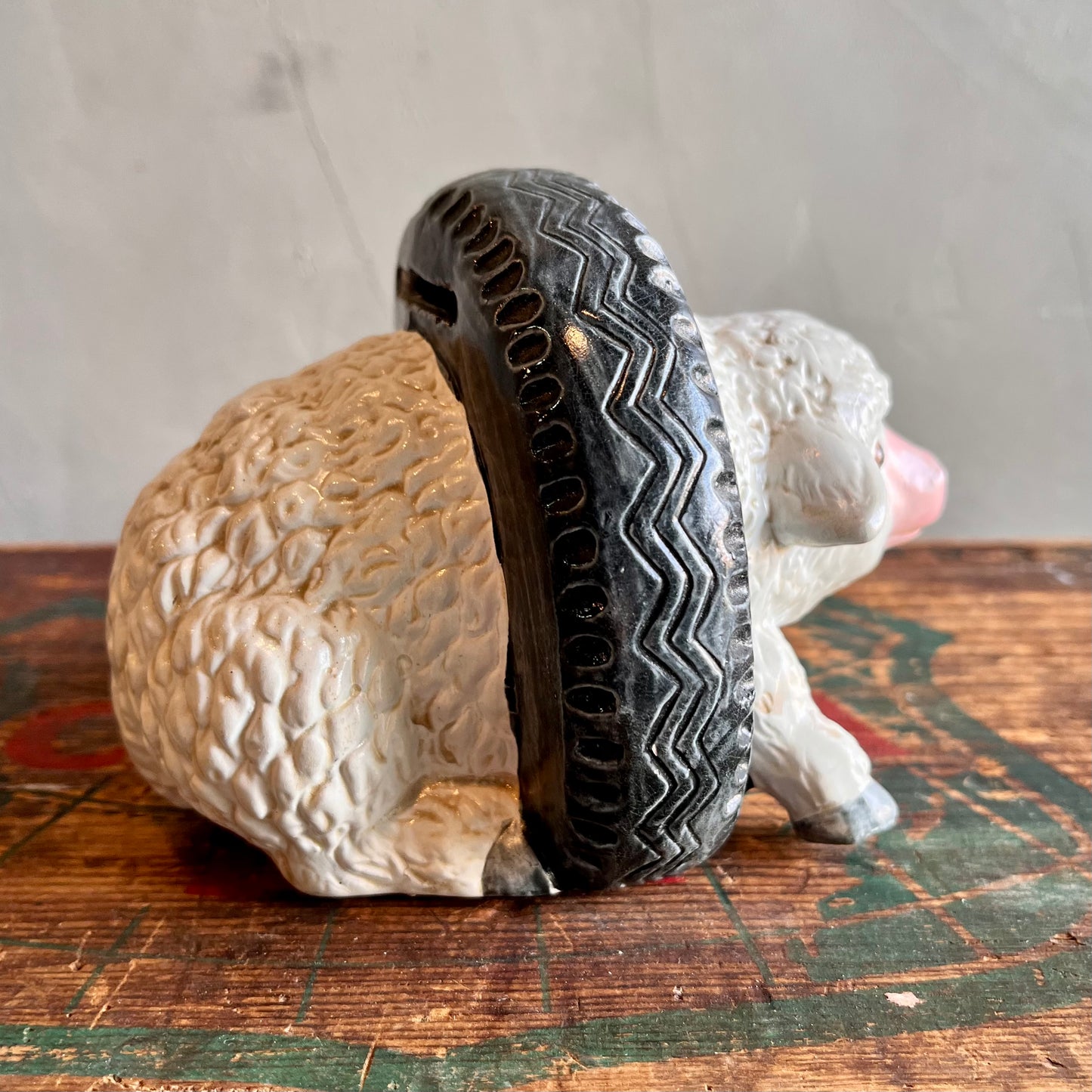 【USA vintage】ENESCO Sheep Coin bank