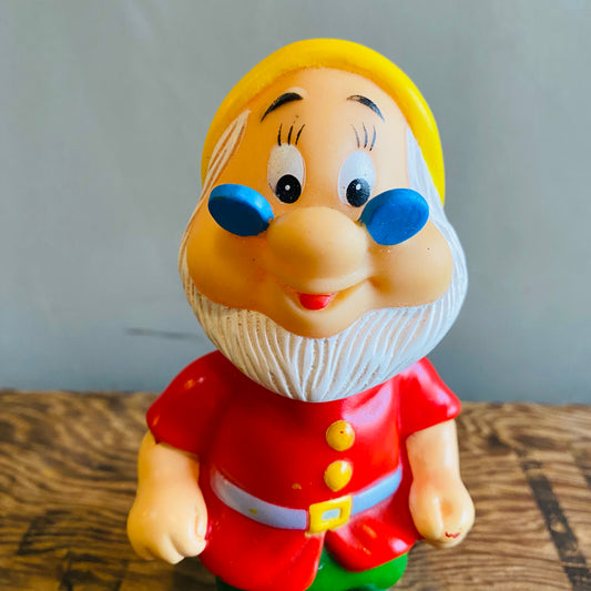 【1970s vintage】7人の小人 ソフビ (Doc 先生)