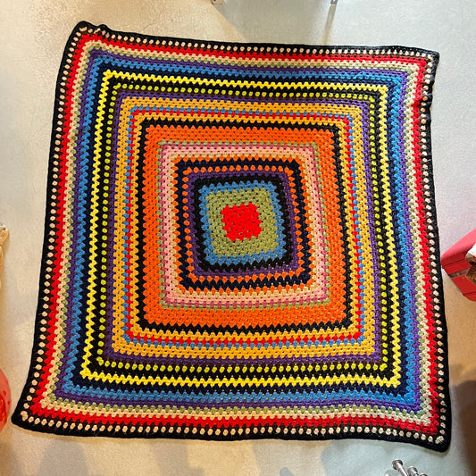 【USA vintage】Granny Blanket Square