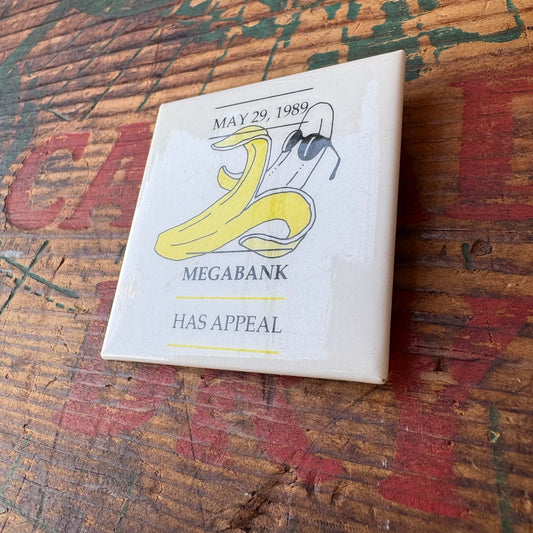 【USA vintage】PINBACK BUTTON 缶バッジ バナナ