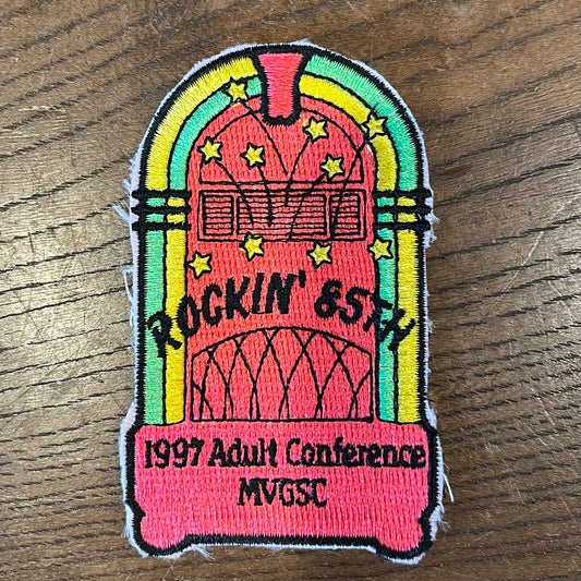 【USA vintage】ワッペン ROCKIN’ 85TH