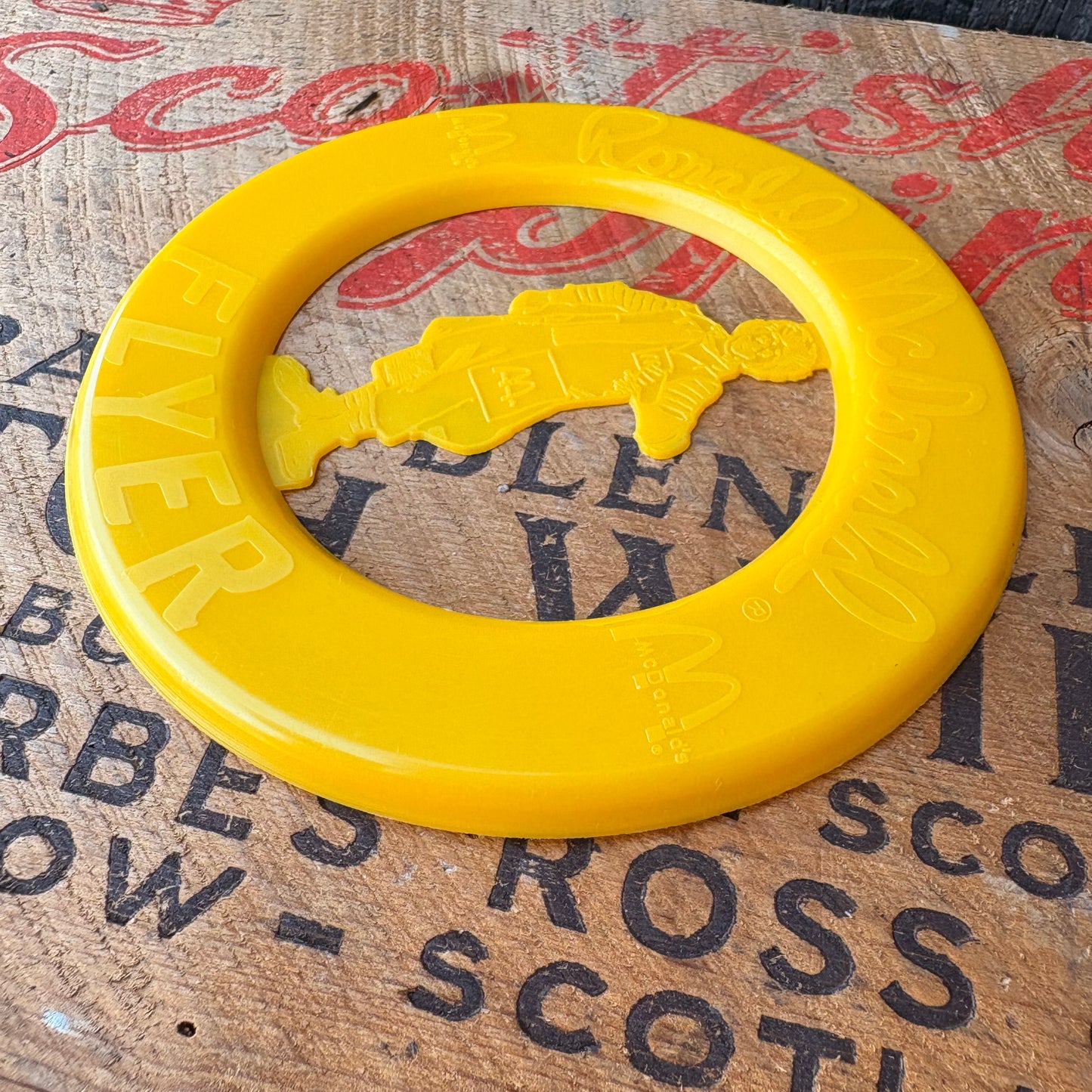 【1980s vintage】McDonald’s Happy Meal Flying Disc