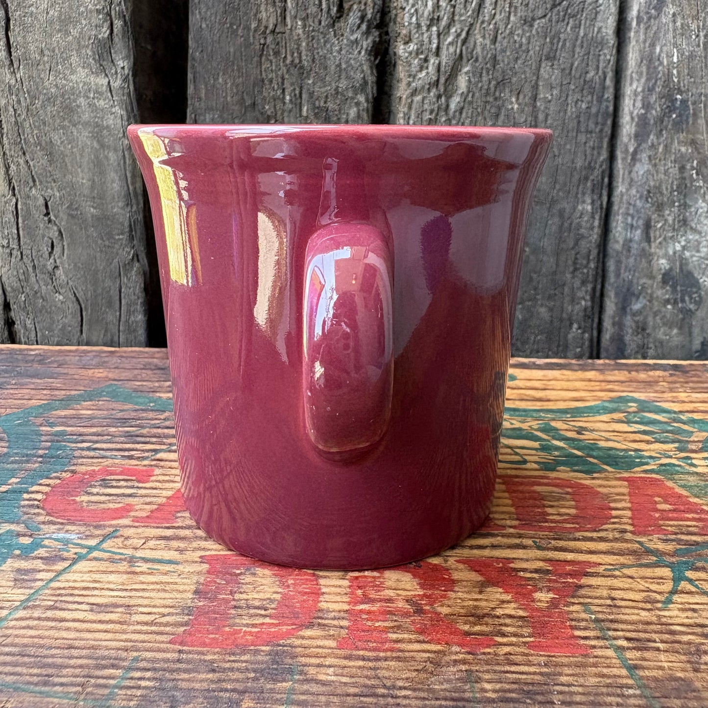 【USA vintage】fiesta mug claret