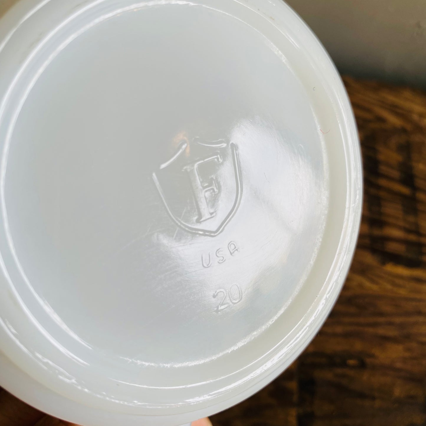 【USA vintage】Federal アルファベット マグカップ J