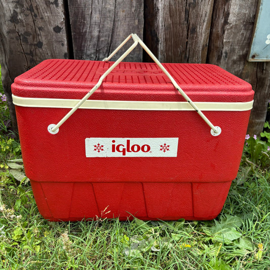 【1970s-1980s USA vintage】 IGLOO 30 Quart COOLERS & ICE CHESTS