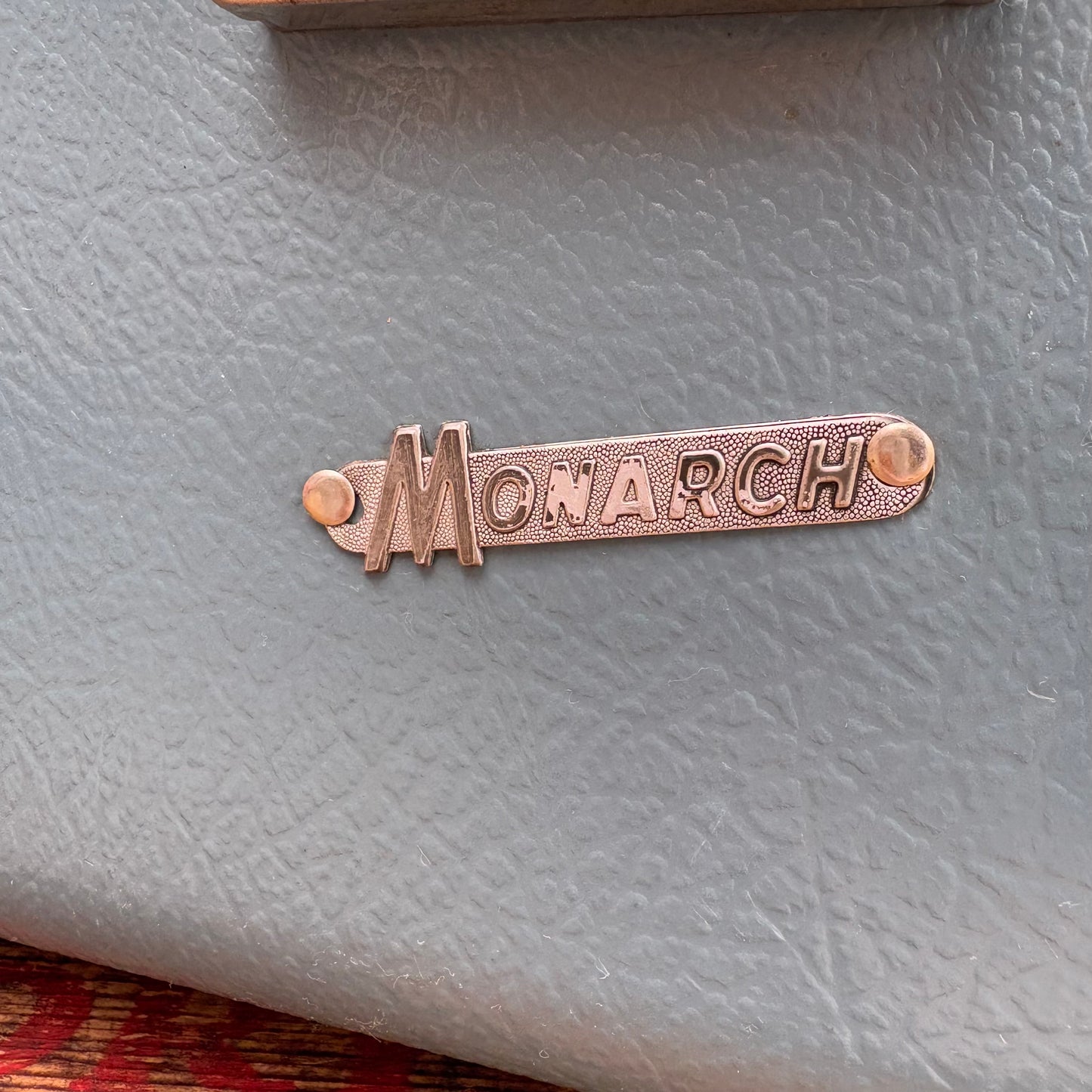 【1950s USA vintage】MONARCH train case