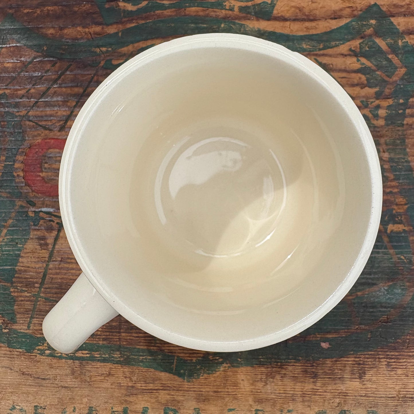 【USA vintage】 advertising mug cup